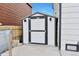 Backyard shed offers ample storage for tools and outdoor equipment at 10042 Hudson St, Thornton, CO 80229