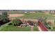 Serene backyard setting overlooking a spacious open field, perfect for relaxation and recreation at 10057 Cedaridge Way, Highlands Ranch, CO 80129