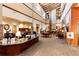Bright and spacious community lobby with seating areas at 14393 E Marina Dr, Aurora, CO 80014