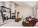 Spacious living room with fireplace and comfortable seating at 330 N Wagonwheel Trl, Castle Rock, CO 80104