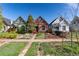 Charming street view showcasing quaint homes with colorful exteriors and landscaped front yards at 233 W 3Rd Ave, Denver, CO 80223