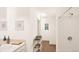 Clean bathroom with shower, vanity, and modern fixtures at 22311 E 38Th Pl, Aurora, CO 80019