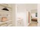 Bathroom with a shower/tub combo, linen closet, and modern vanity at 22311 E 38Th Pl, Aurora, CO 80019