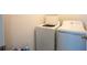 Laundry room equipped with a washer and dryer, providing convenience for household chores at 26985 E Bayaud Ave, Aurora, CO 80018