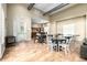 The community room provides a full kitchen and dining area perfect for entertaining residents and guests at 4100 Albion St # 523, Denver, CO 80216