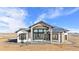 Luxury home with a large backyard and covered patio at 30410 E 161St Ave, Brighton, CO 80603