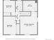 Second floor layout showcasing bedrooms, bath, walk-in closet, primary bedroom, and hall at 10457 Owens Cir, Broomfield, CO 80021