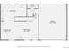 Layout of the first floor, featuring kitchen, living room, dining area, garage, bath, and hall at 10457 Owens Cir, Broomfield, CO 80021