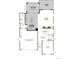 Detailed first floor plan featuring a gourmet kitchen, sunroom, two-car garage, study and great room at 8272 Snake River St, Littleton, CO 80125