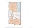 Third floor plan featuring primary bedroom, bathroom, and additional bedrooms at 299 N Catawba Ct, Aurora, CO 80018