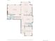 Second floor plan with laundry, Gathering room, kitchen, living room, office and more at 299 N Catawba Ct, Aurora, CO 80018