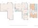 Detailed floor plan showcasing layout of basement, main level, and upper level at 299 N Catawba Ct, Aurora, CO 80018
