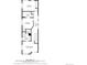 Detailed floor plan showcasing the layout with dimensions of the home's third floor at 1833 E Jewell Ave, Denver, CO 80210
