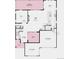 Floor plan of main level showcasing the layout and flow of rooms at 5698 Farrier Pt, Castle Rock, CO 80104
