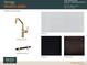 Selection of rooftop level finishes featuring a wet bar faucet, cabinet hardware, countertop, cabinetry, and flooring at 4444 W 28Th Ave, Denver, CO 80212