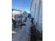 Backyard path with rock features leading to a shed, creating a serene outdoor space at 4293 Clover Ln, Brighton, CO 80601