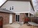 Backyard with a deck, and air conditioning unit at 1015 Alta St, Longmont, CO 80501