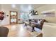 Relaxing living room showcasing hardwood floors, stylish furniture, and tasteful decor at 1292 Kearney St, Denver, CO 80220