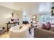 Comfortable living space with hardwood floors and neutral decor, filled with natural light from windows at 1292 Kearney St, Denver, CO 80220