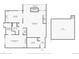 Floor plan showing the layout of the primary bedroom, kitchen, Gathering room and back deck at 23566 Pondview Pl # F, Golden, CO 80401