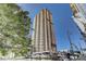 Modern high-rise building with numerous balconies, offering stunning city views at 1020 15Th St # 7A, Denver, CO 80202