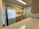 Functional kitchen featuring classic appliances, neutral countertops, and ample cabinet space at 1020 15Th St # 7A, Denver, CO 80202