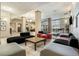 Spacious lobby area features comfortable seating and modern decor at 1020 15Th St # 7A, Denver, CO 80202