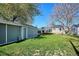 Lawn with shed, deck with seating area that is ideal for outdoor enjoyment at 4920 Clay St, Denver, CO 80221