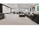 Spacious basement featuring a large screen and comfortable seating area at 4475 S Downing St, Cherry Hills Village, CO 80113