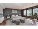 Spacious primary bedroom with natural light and modern decor at 22388 Quail Run Dr, Parker, CO 80138