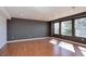 Bedroom with hardwood floors, recessed lighting and many windows at 22388 Quail Run Dr, Parker, CO 80138