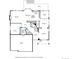Floor plan of the home's first level, displaying all rooms and dimensions at 22388 Quail Run Dr, Parker, CO 80138