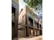 Contemporary townhome exterior with modern finishes and stylish accents at 1333 Elati St # 1, Denver, CO 80204