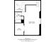 Floor plan of the basement features a Gathering room, bath, office and utility room at 21392 E Stroll Ave, Parker, CO 80138