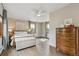 Cozy bedroom with ample space and a large dresser offering lots of storage at 176 W Elm St, Elizabeth, CO 80107