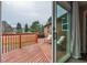 Outdoor patio with comfortable seating and a view of the surrounding landscape at 176 W Elm St, Elizabeth, CO 80107