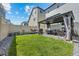 Spacious backyard with a gazebo and outdoor furniture, ideal for relaxation and entertaining at 4060 N Rome St, Aurora, CO 80019