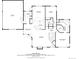 Detailed floor plan showcasing layout of kitchen, living room, bedrooms, and garage at 740 W Lancers Ct, Monument, CO 80132