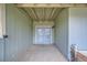 Inviting entrance with light blue doors offers a glimpse into the home's stylish interior at 1117 Elysian Field Dr # A, Lafayette, CO 80026