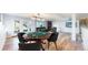 Finished basement offering a recreational area, poker table and outside access at 14701 Yosemite St, Brighton, CO 80602