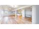 Spacious finished basement featuring durable flooring and partial kitchen at 14701 Yosemite St, Brighton, CO 80602