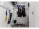 Walk-in closet with shelving and plenty of room for coats and shoes at 8958 Southurst St, Littleton, CO 80129