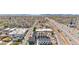 Aerial view highlighting proximity to major highway, local shops and restaurants, and access to downtown Denver at 1907 W Elk Pl, Denver, CO 80211