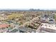 Aerial view of Chaffee Park neighborhood with downtown skyline, quiet streets and easy access to parks and amenities at 1907 W Elk Pl, Denver, CO 80211