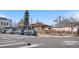 Chaffee Park area view, with local restaurants and nearby city amenities, outdoor tables, and on-street parking at 1907 W Elk Pl, Denver, CO 80211