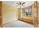 Cozy home office space featuring carpeted floors and a built-in window bench at 8286 W 108Th Pl, Broomfield, CO 80021