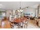 Dining space that opens up to the living room and kitchen, great for entertaining at 3548 W 126Th Pl, Broomfield, CO 80020