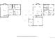 Detailed floor plan showcasing the layout of the home, including the living spaces, bedrooms, bathrooms, and garage at 14290 W 54Th Ave, Arvada, CO 80002