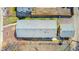 Aerial view of the property showing house and detached garage at 2019 S Fox St, Denver, CO 80223