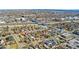 This overhead shot displays the home's setting close to highways and a variety of urban developments at 2019 S Fox St, Denver, CO 80223